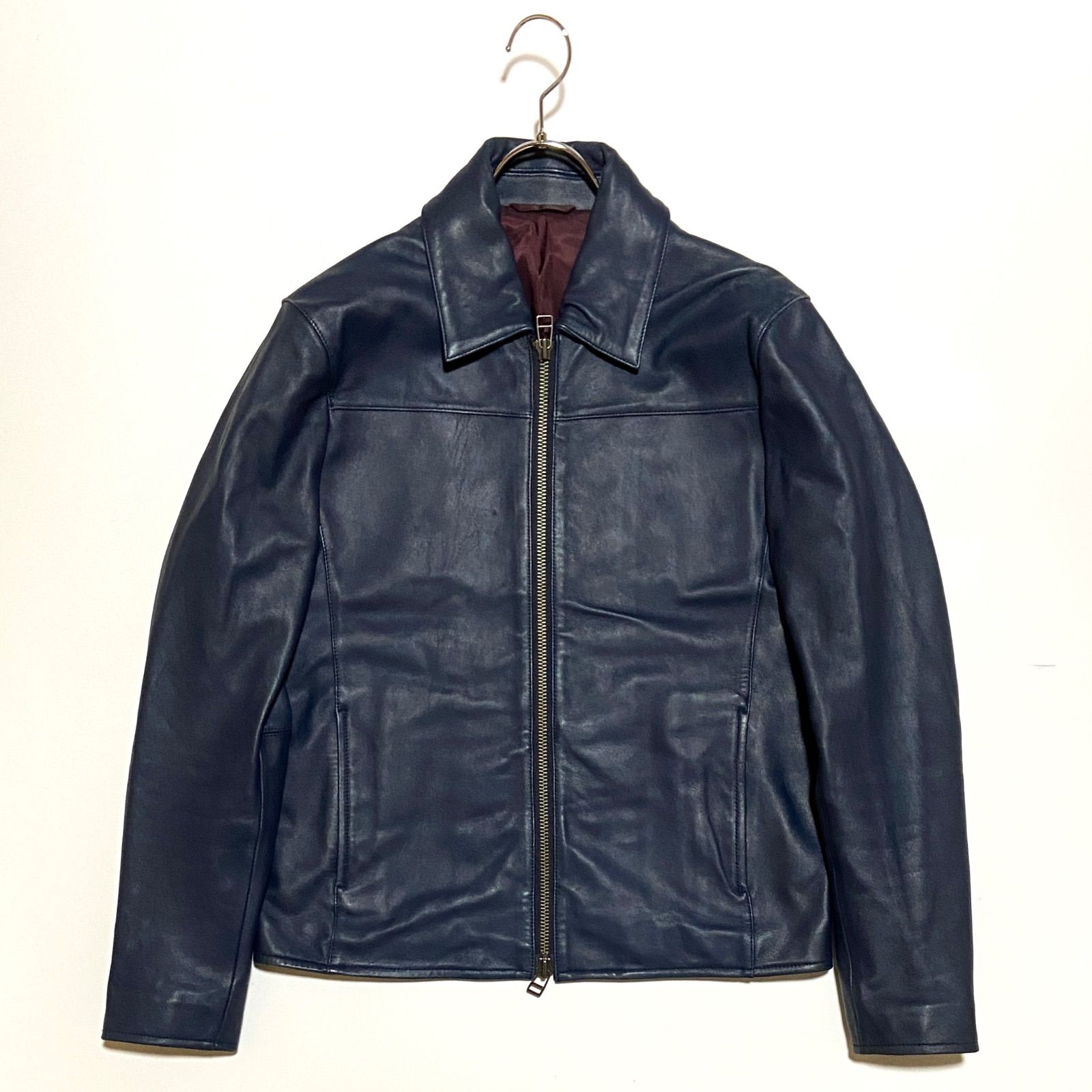 COMME CA ISM コムサイズム ラムレザージャケット 購入 シングル