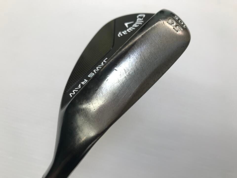 キャロウェイ JAWS RAW ブラック 56度 NSプロ Zelos8 Rフレックス