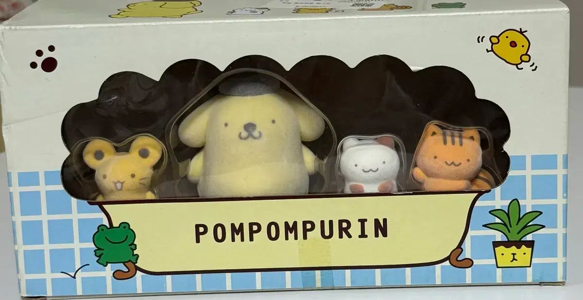 古典 ポムポムプリン マフィン 友達たち フィギュア