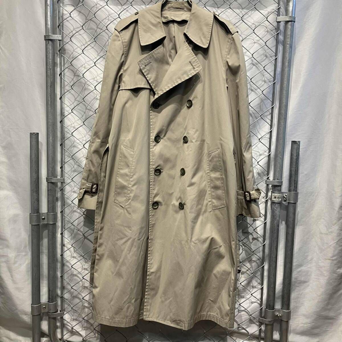 70s LONDON FOG トレンチコート size 38 ベージュ ロンドンフォグ