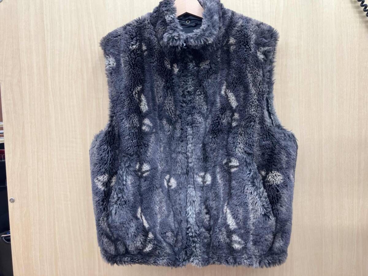 SUPREME シュプリーム FAUX FUR HOODED VEST フェイクファー ベスト 総