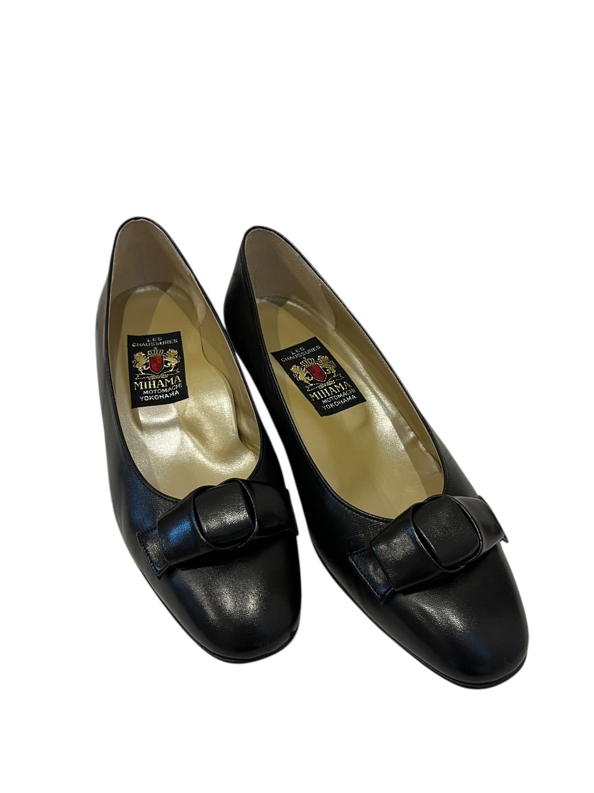 ZM1615 MIHAMA MOTOMACHI YOKOHAMA ミハマ 本町横浜 パンプス リボン