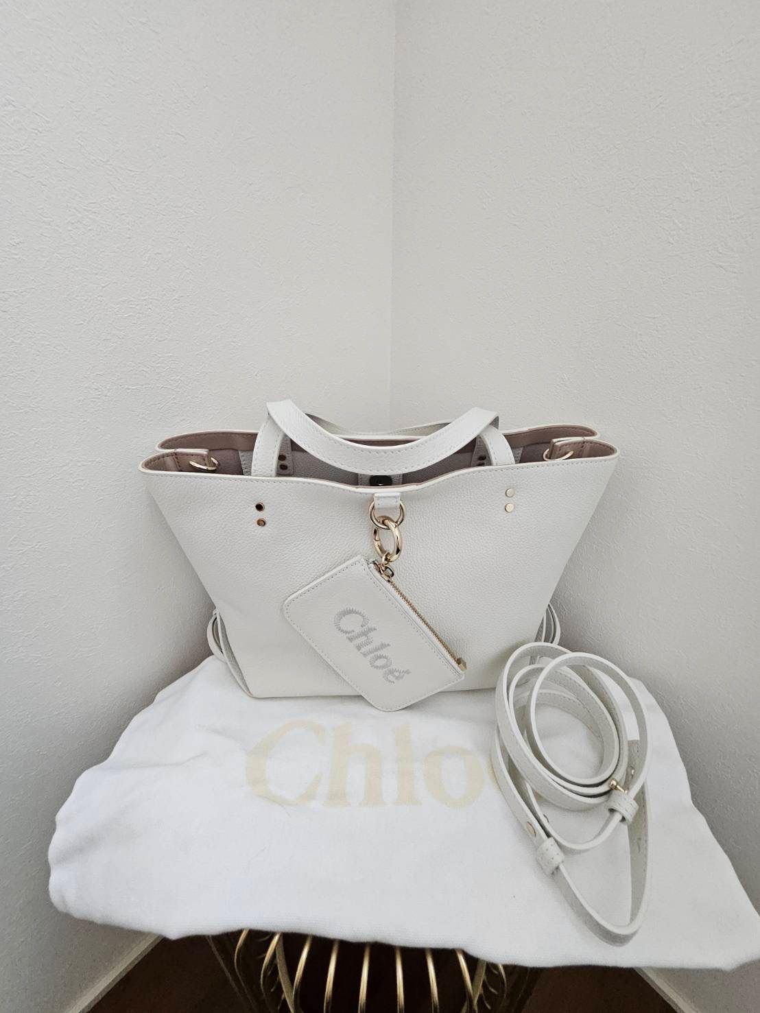 ⭐︎専用です⭐︎クロエ　ホワイトレザーバッグ ⭐︎専用です⭐︎クロエ ホワイトレザーバッグ クロエ(Chloe) レザー