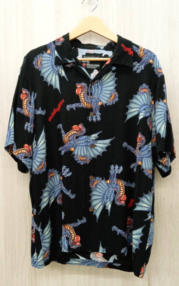 GLAMOUR ヒステリックグラマー 半袖シャツ THEE XXX ブラック Mサイズ