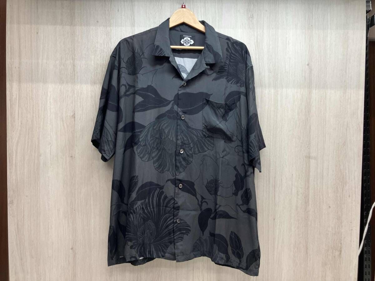 バッズプール アロハシャツ レーヨン100％ ヤケ 色褪せあり