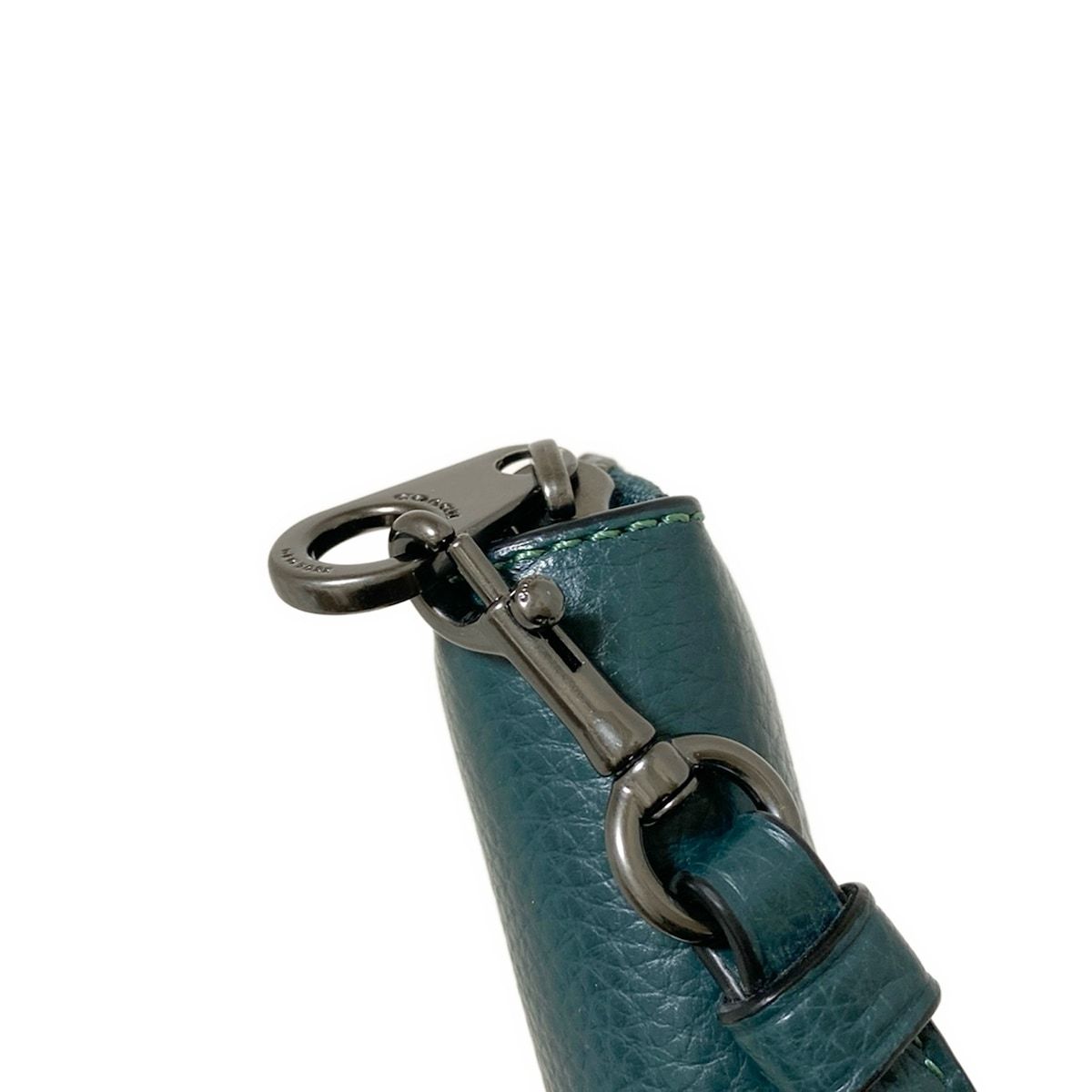 ダークグリーン レザー