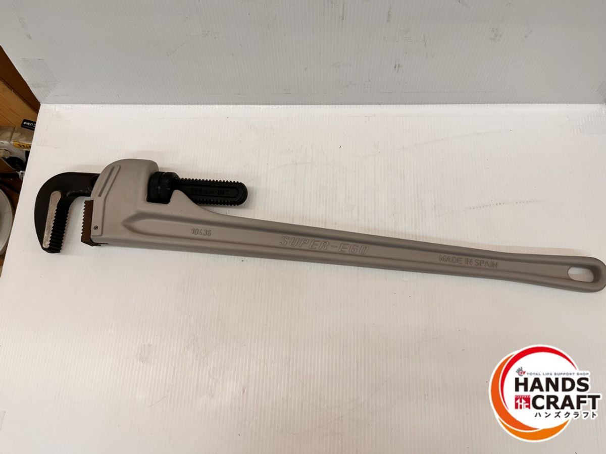 SUPER EGO 900 mm アルミパイプレンチ パイレン スーパーエゴ