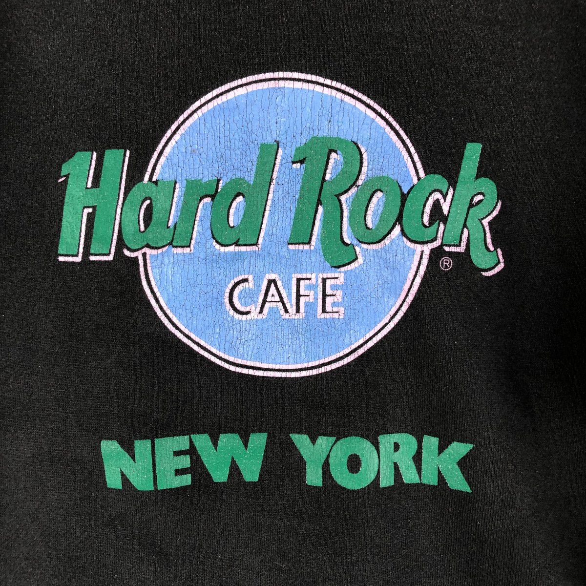 古着 HARD ROCK CAFE ハードロックカフェ アドバタイジング スウェット
