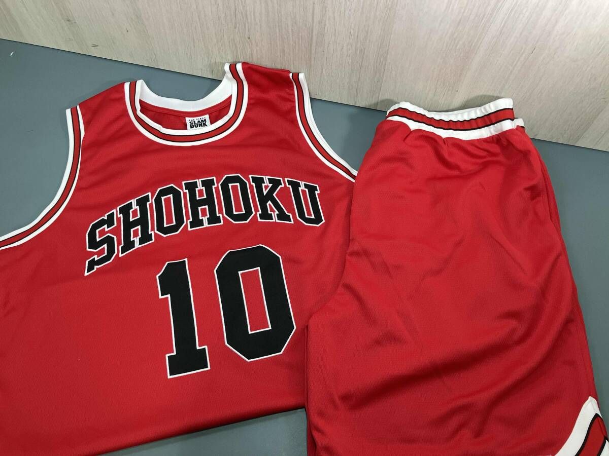 桜木花道10番THE FIRST SLAM DUNK 湘北ユニフォームセット L 【公式通販】