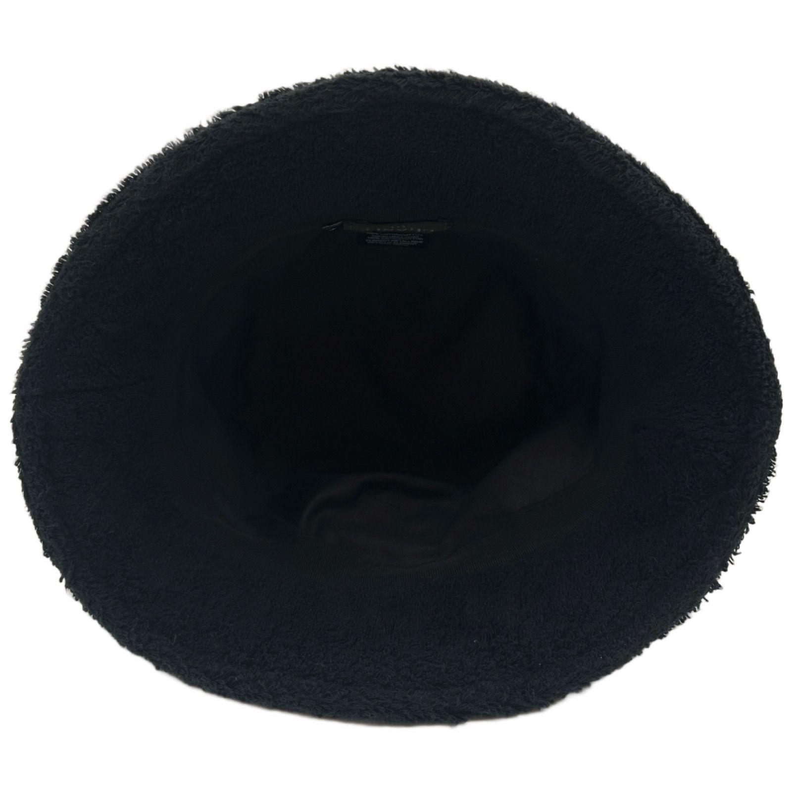 CHANEL シャネル ココマーク バケットハット ブラック M コットン