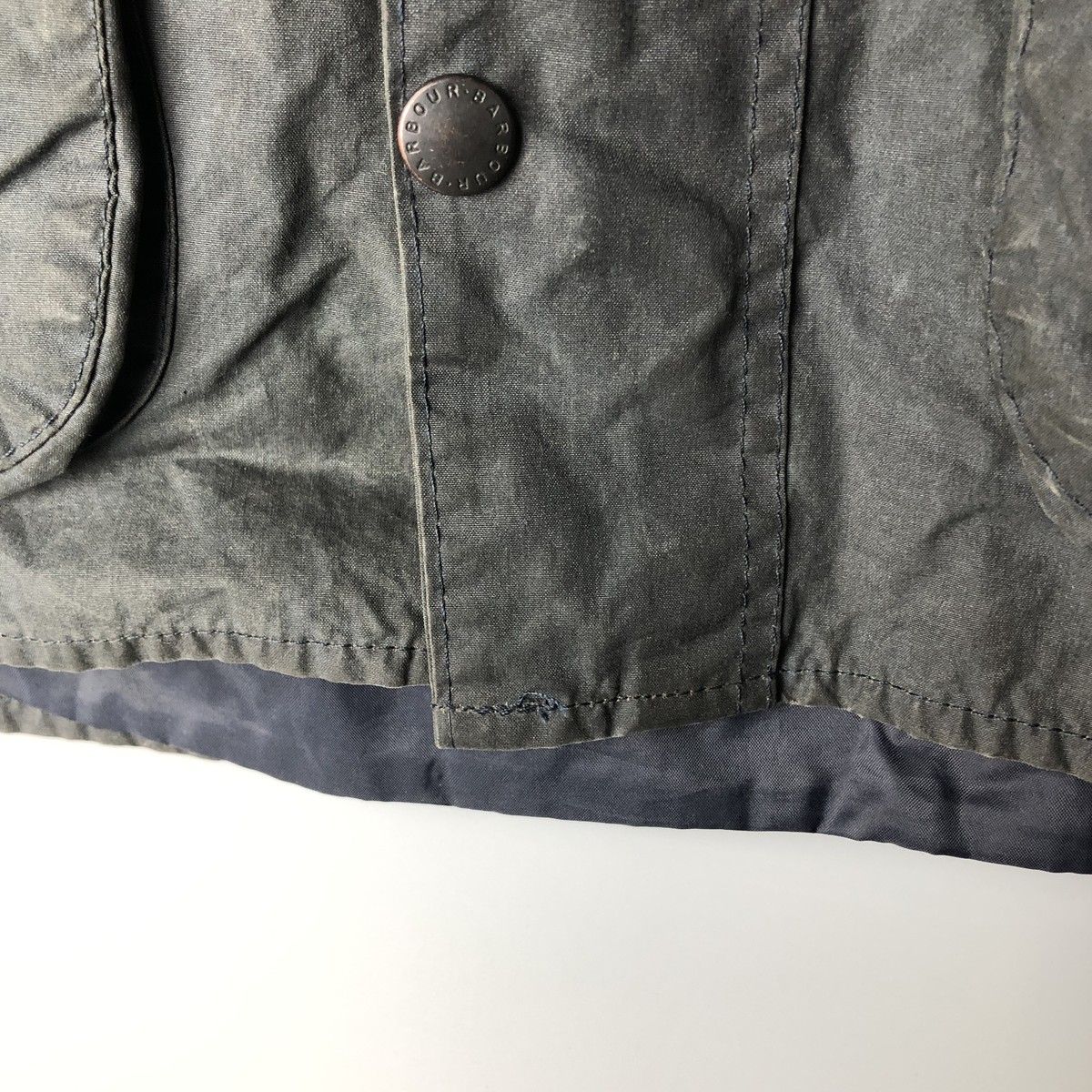古着 90年代 バブアー Barbour BEDALE ビデイル 旧3ワラント ワックス