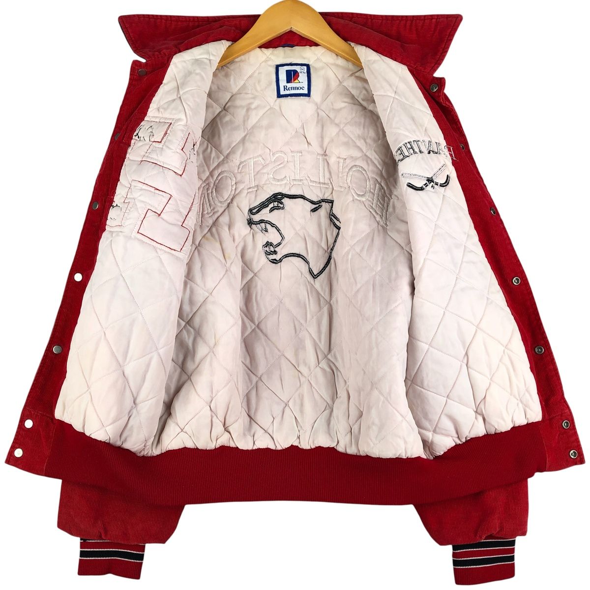 古着 ~90年代 レノック Rennoc 中綿入り コーデュロイボタンスタジャン