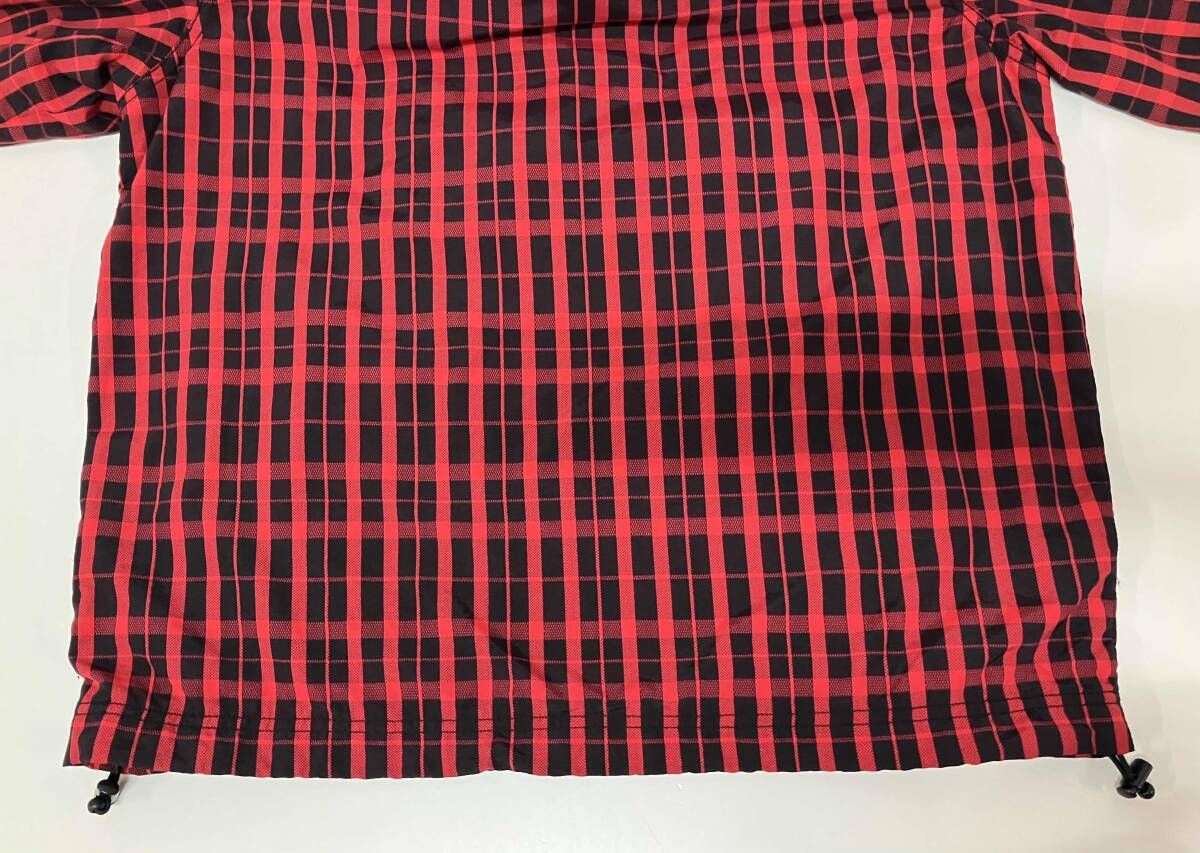 Supreme シュプリーム supreme 18aw nylon plaid pullover サイズM