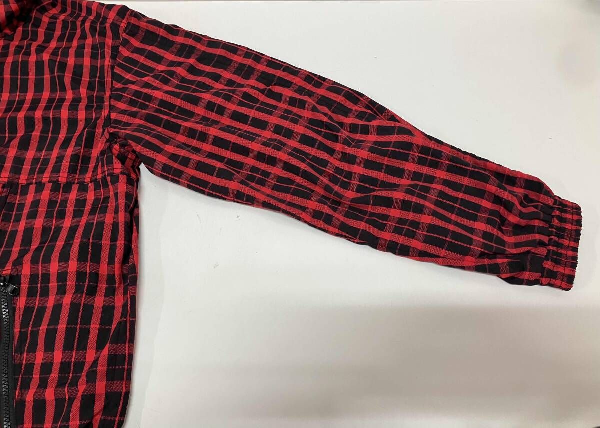 Supreme シュプリーム supreme 18aw nylon plaid pullover サイズM