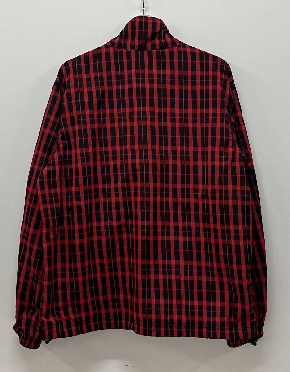 ジャケット・アウター Red M 18AW Supreme Nylon Plaid Pullover Supreme シュプリーム supreme 18aw nylon plaid pullover サイズM