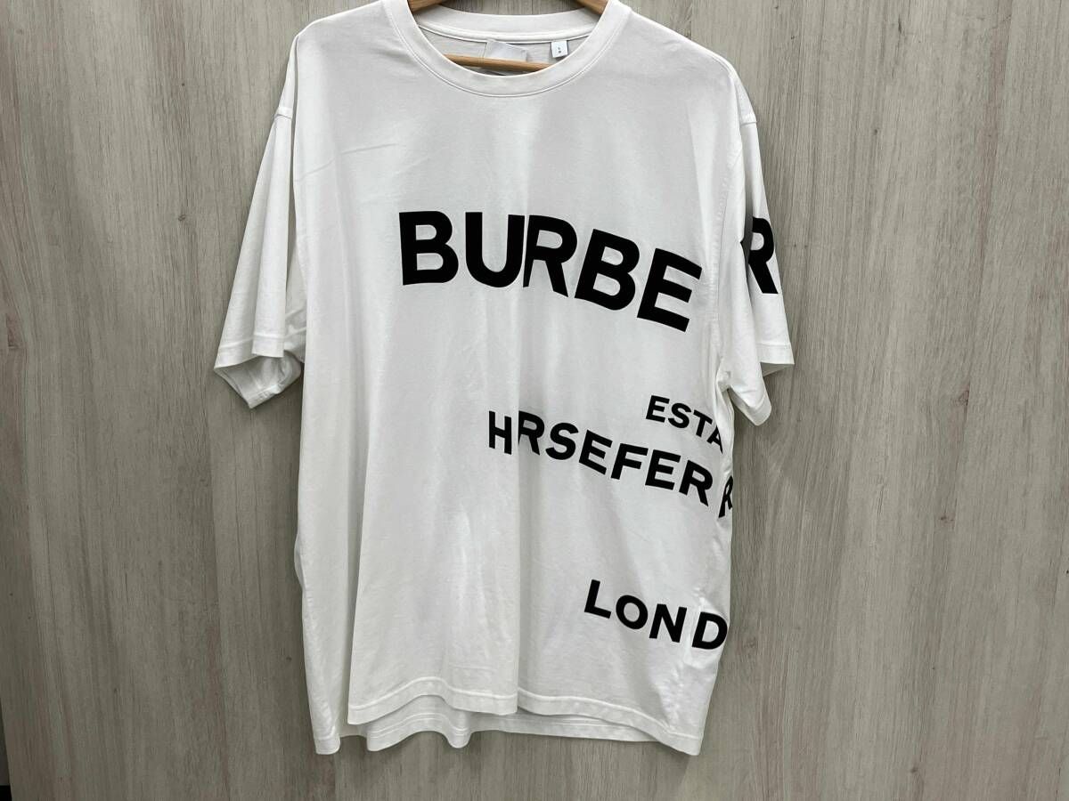 BURBERRY バーバリー 半袖Tシャツ 白 - メルカリ