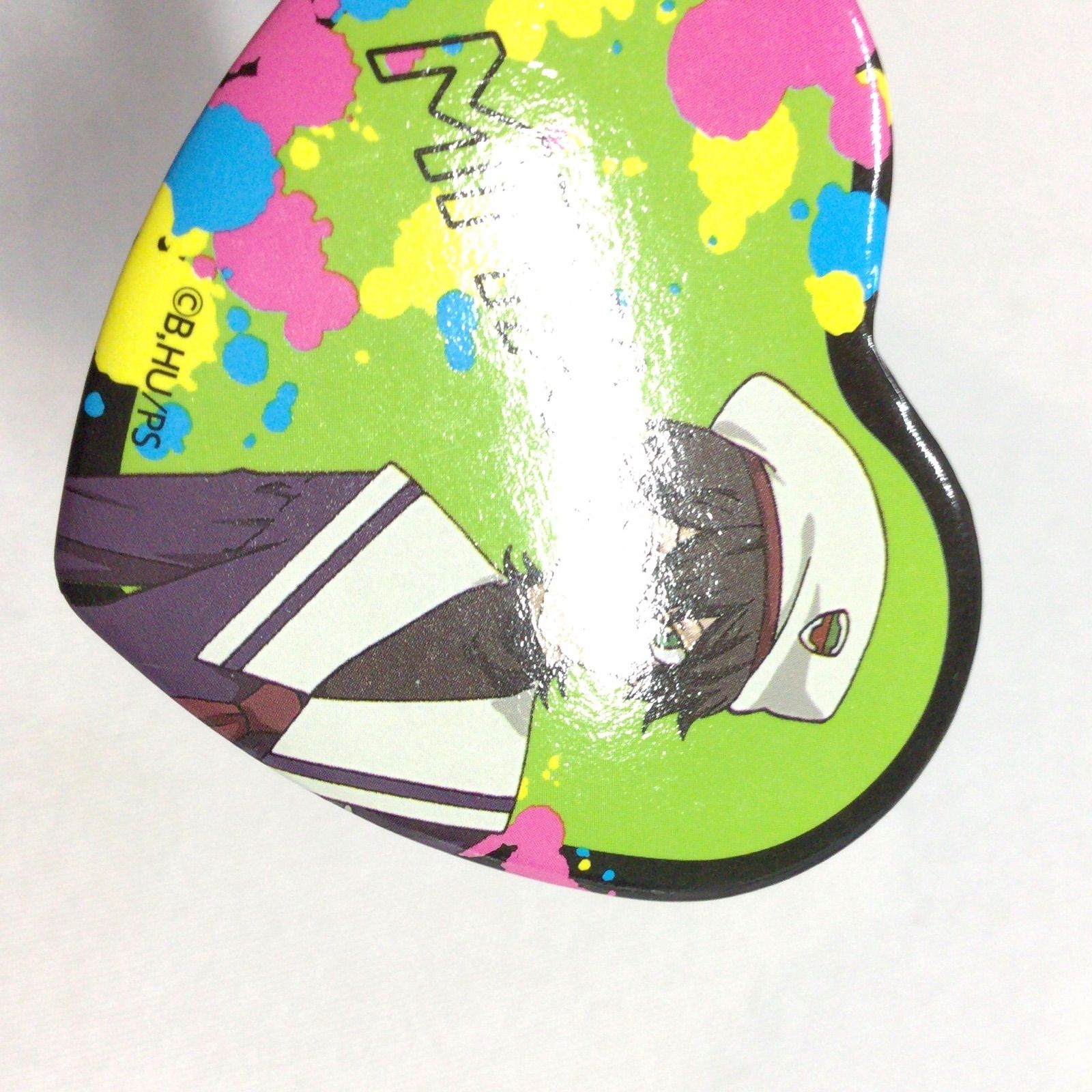 SK∞ MIYA 知念実也 ひこくじ ハート型 缶バッジ - メルカリ