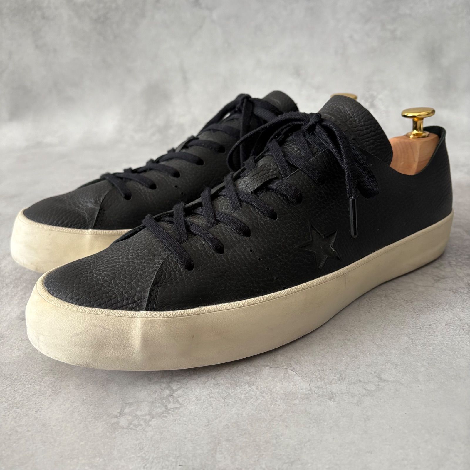 Converse One Star Prime Leather Shoes ワンスター シボ革 レザー