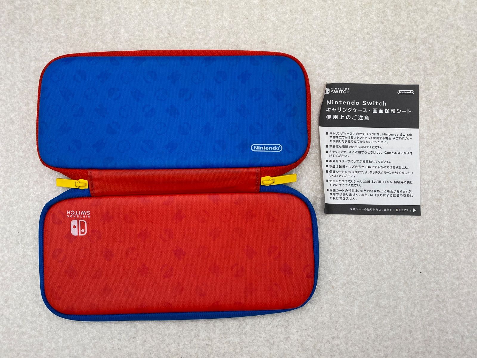 ◇Nintendo Switch 本体(ニンテンドースイッチ) マリオレッド×ブルー