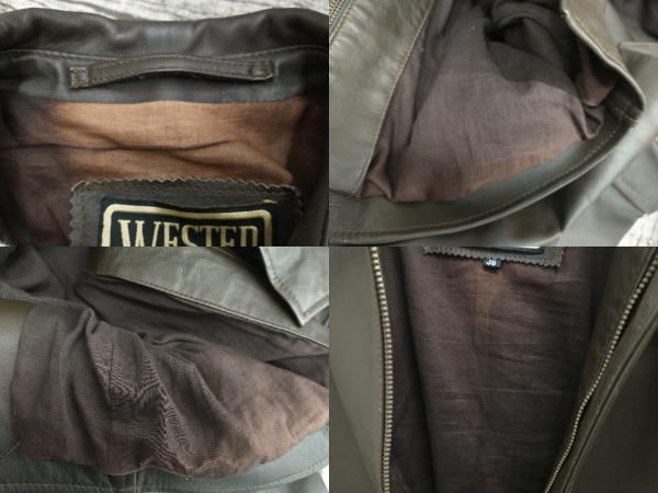 WESTED LEATHER CO. ウェステッドレザー レザージャケット レイダース