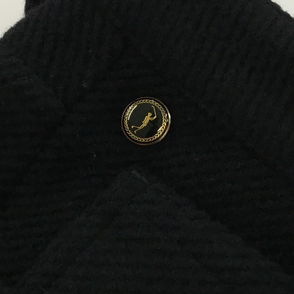 新品】マークアンドロナ ショートパンツ 黒 斜めストライプ織生地