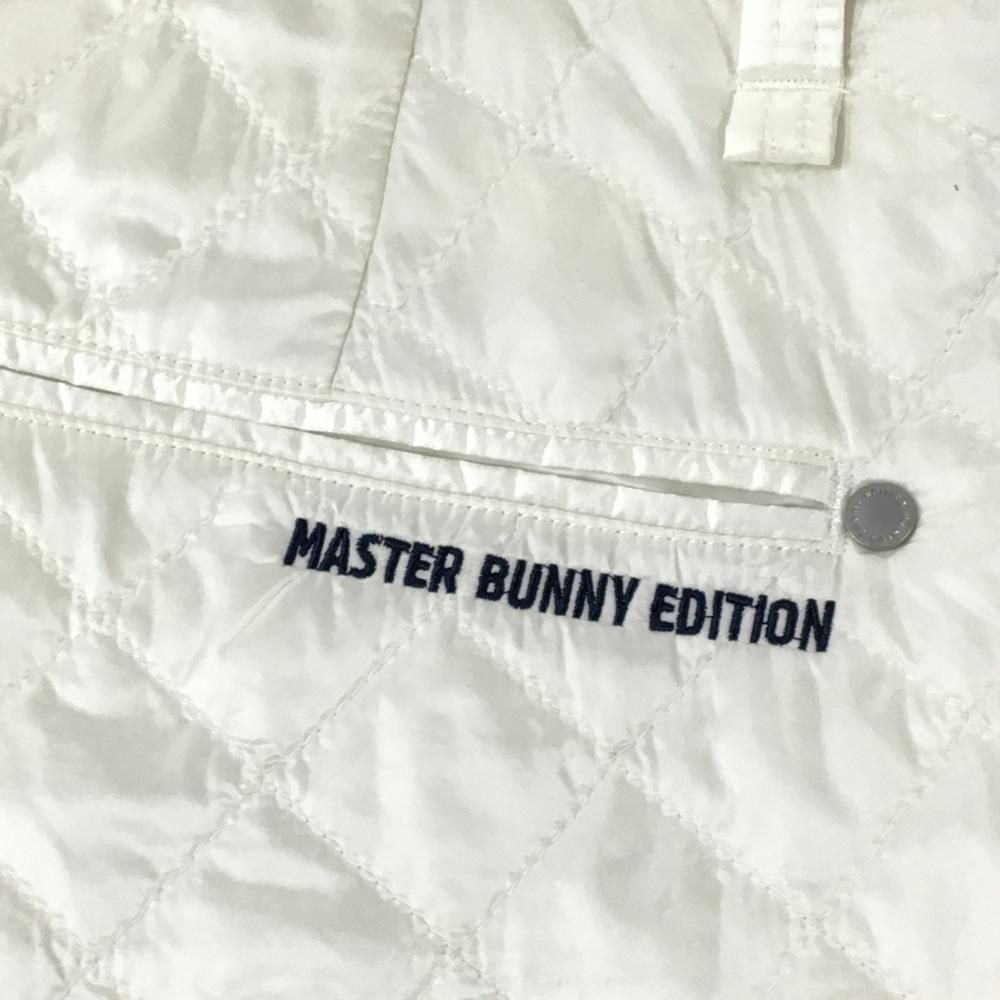 美品】マスターバニー 中綿パンツ 白 蓄熱裏地 ナイロン100