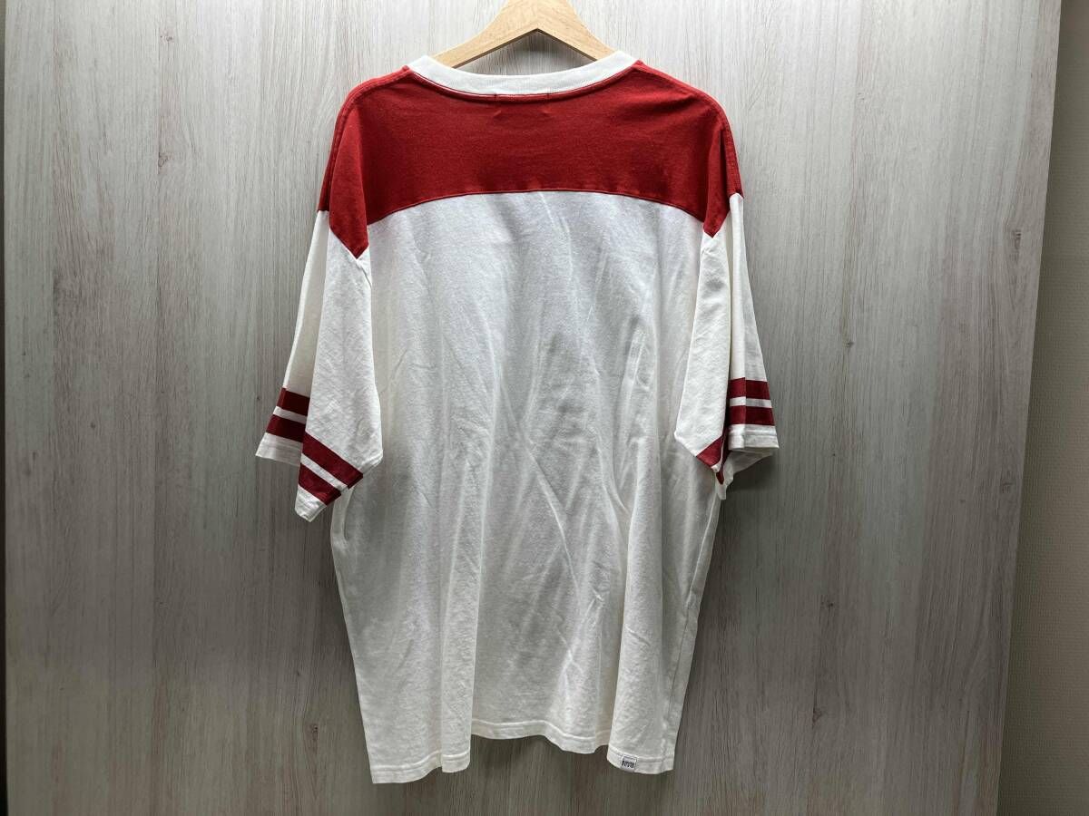 GLAMOUR ヒステリックグラマー XL LAY DAY WOMAN ヒスガール ロゴプリント オーバーサイズ Tシャツ バイ