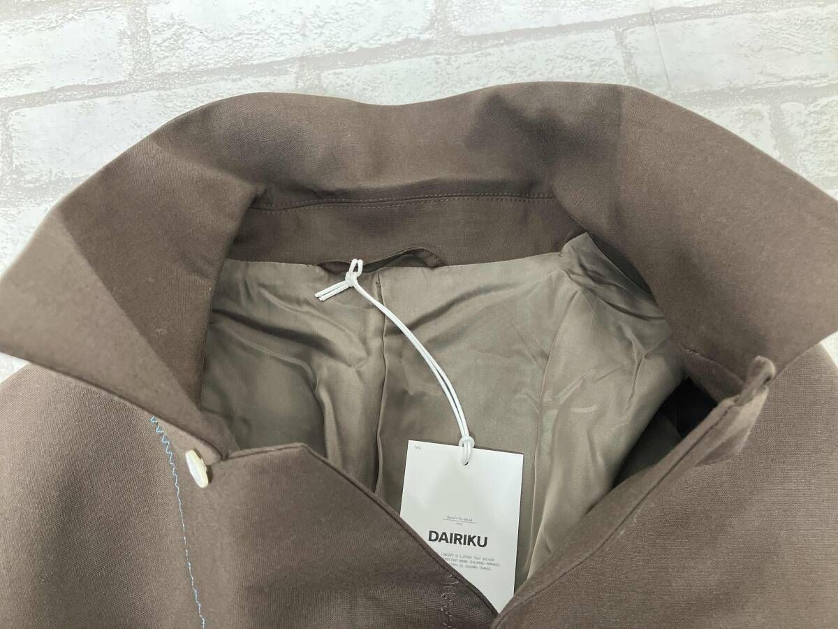 DAIRIKU Open Coller Tailored Jacket Beachside Hotel 20SS J-2