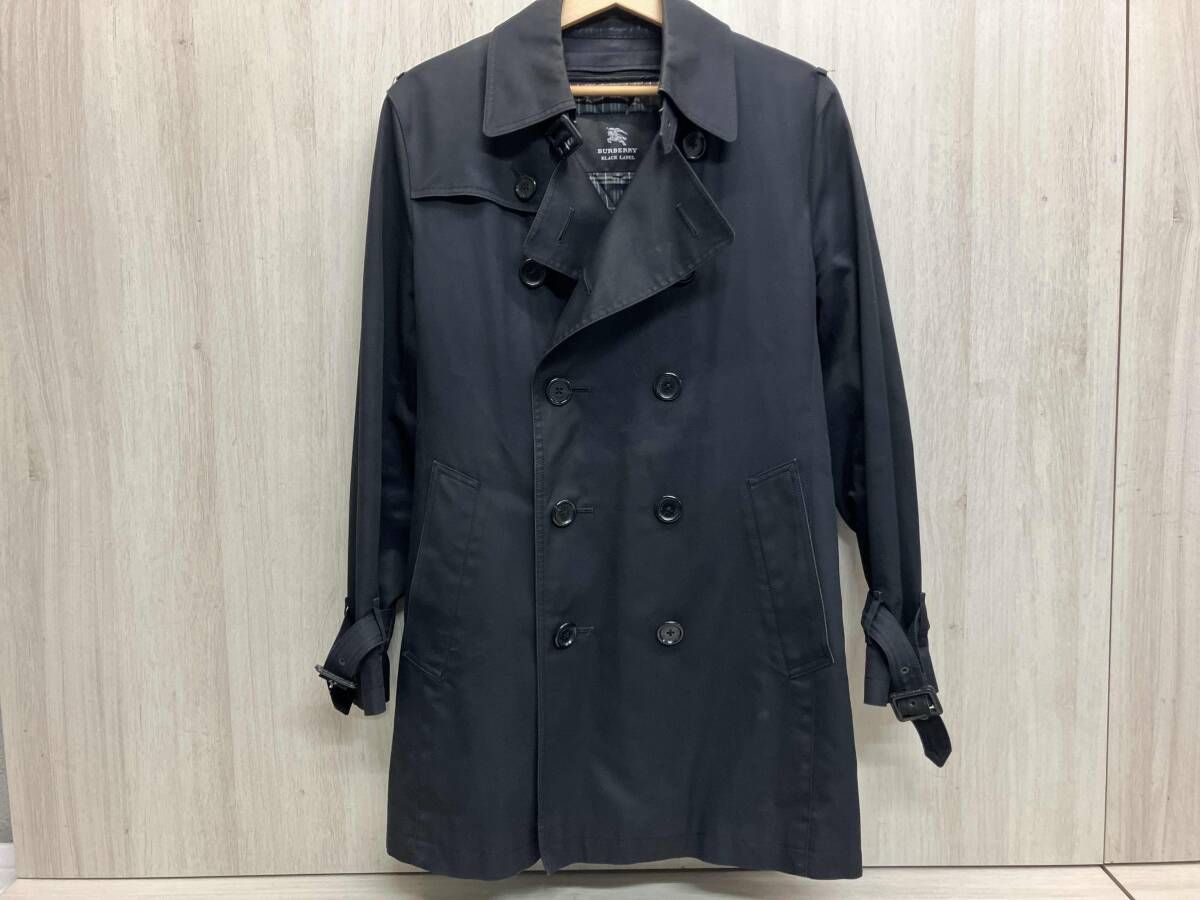 良品 BURBERRY BLACK LABEL バーバリーブラックレーベル ライナー付き 