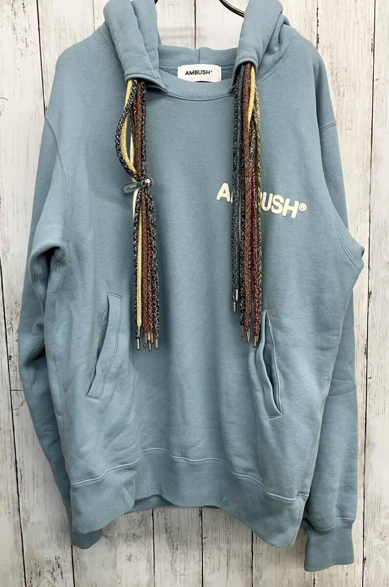 AMBUSH NEW MULTI CORD HOODIEアンブッシュ コードドッキングオーバー