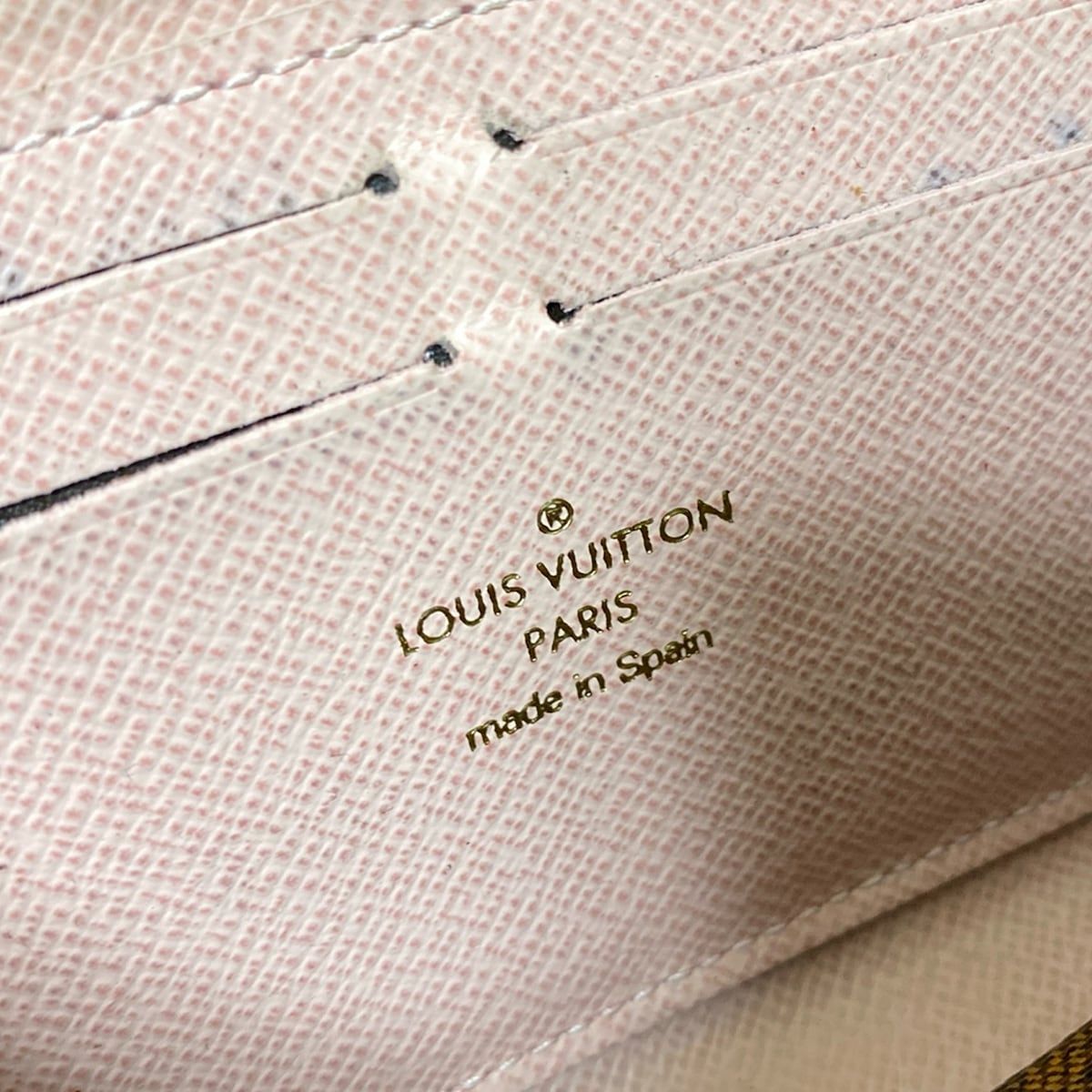 LOUIS VUITTON(ルイヴィトン) 長財布 ダミエ ポルトフォイユクレマンス