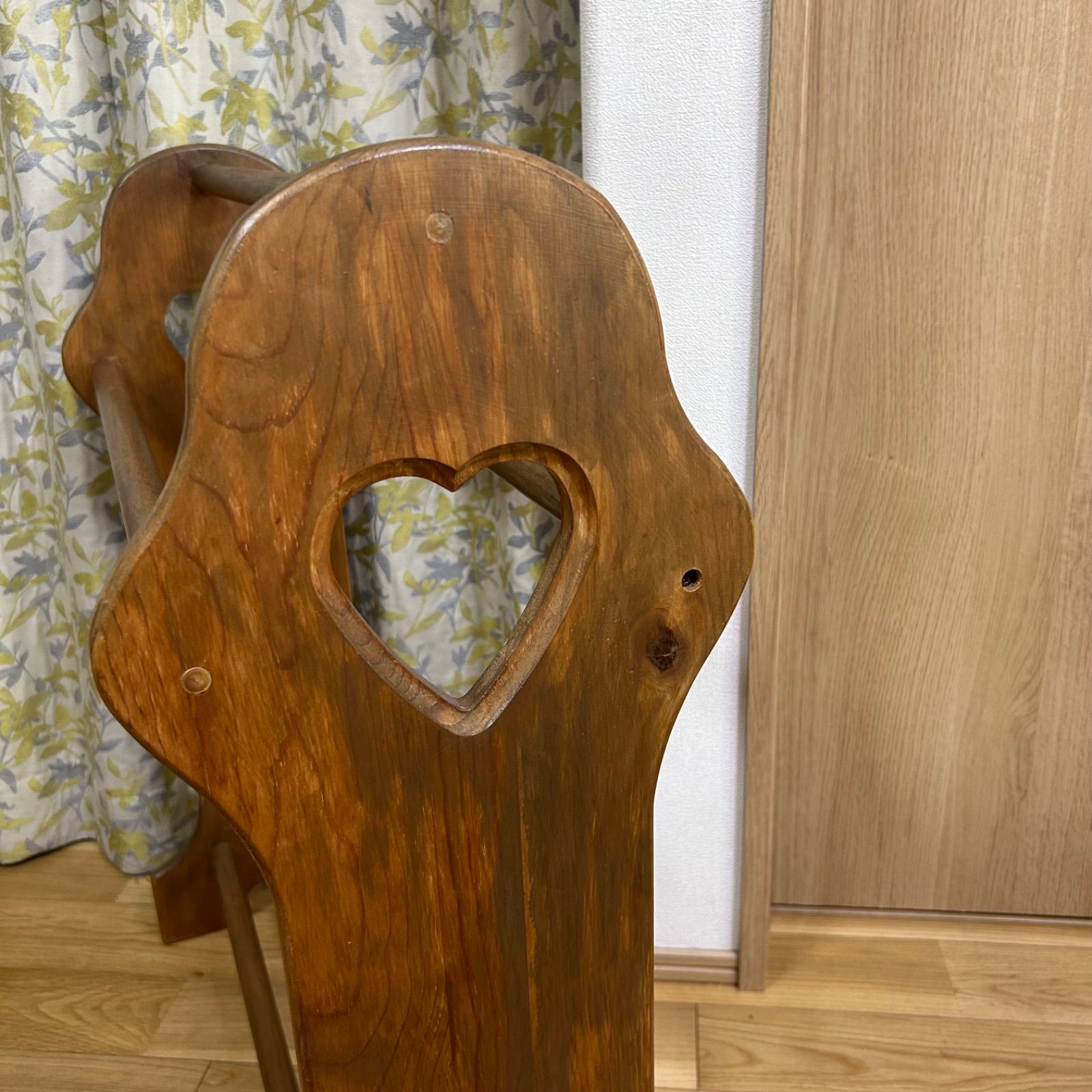 アンファン キルトラック パイン材 ハート カントリー 木製家具 人気