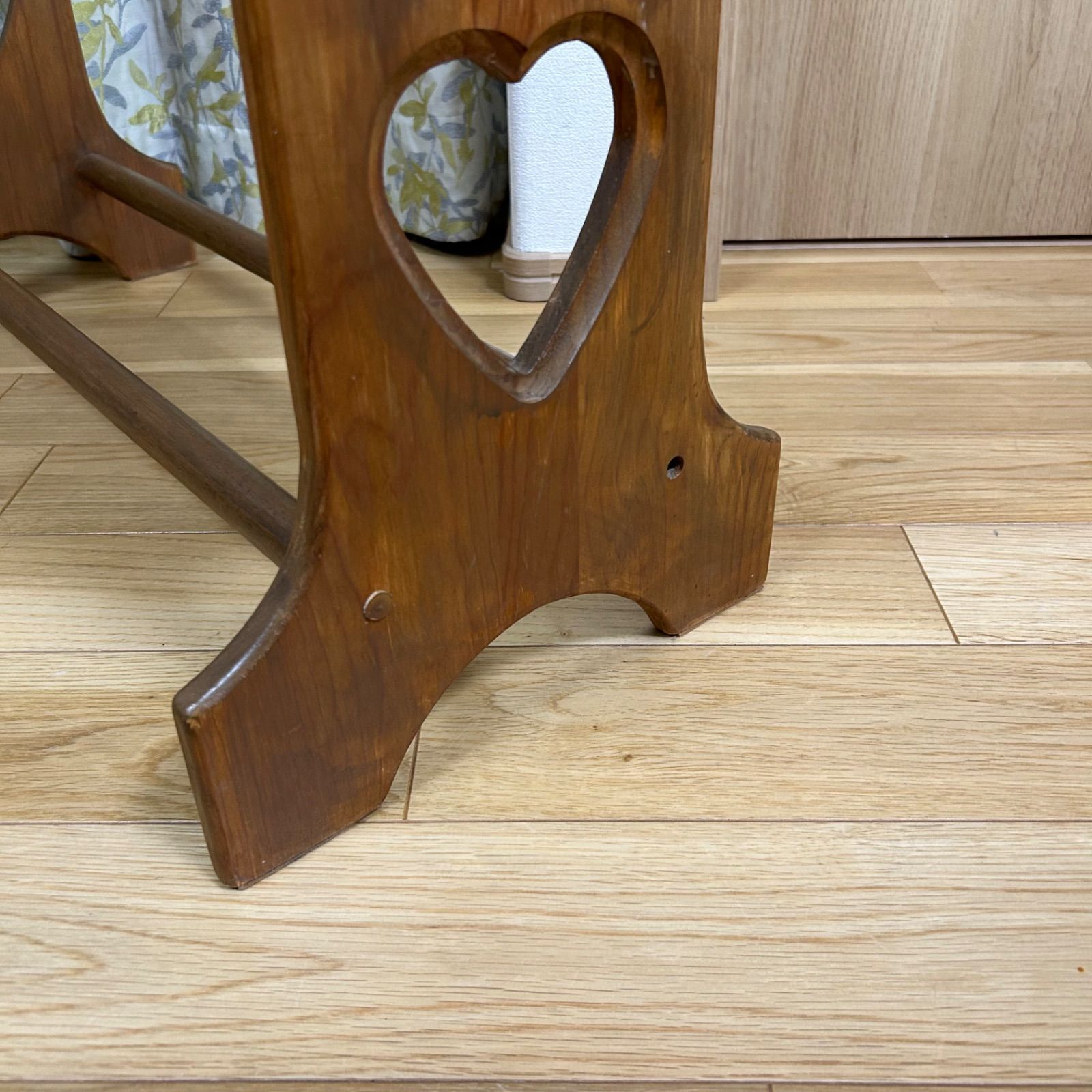 アンファン キルトラック パイン材 ハート カントリー 木製家具 人気