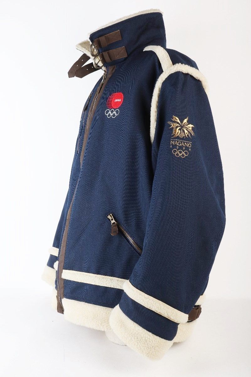 ワケあり MIZUNO 1998 長野オリンピック 日本代表 ボアジャケット O