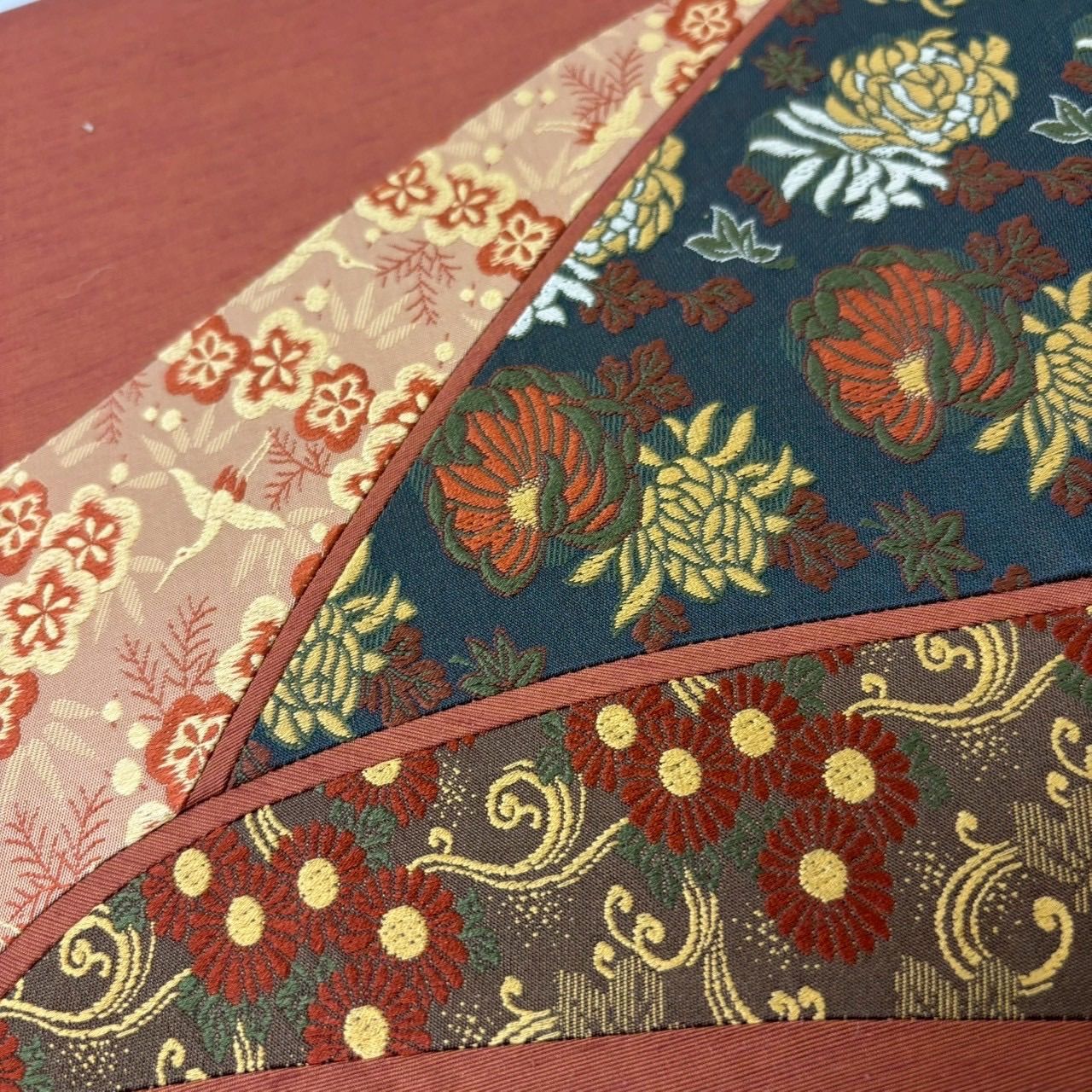 洒落袋帯　きりばめ　正絹　未使用 洒落袋帯 真綿紬 きりばめ 上品な加工 正絹 着物 MA-1704 - メルカリ