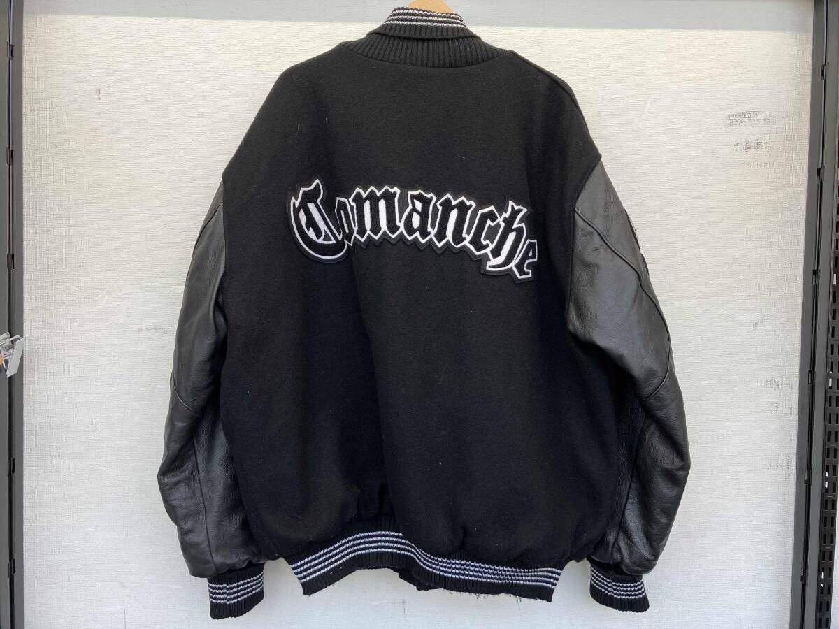 ROCK CREEK スタジャン USA製 ペンシルベニア州 ブラック - メルカリ