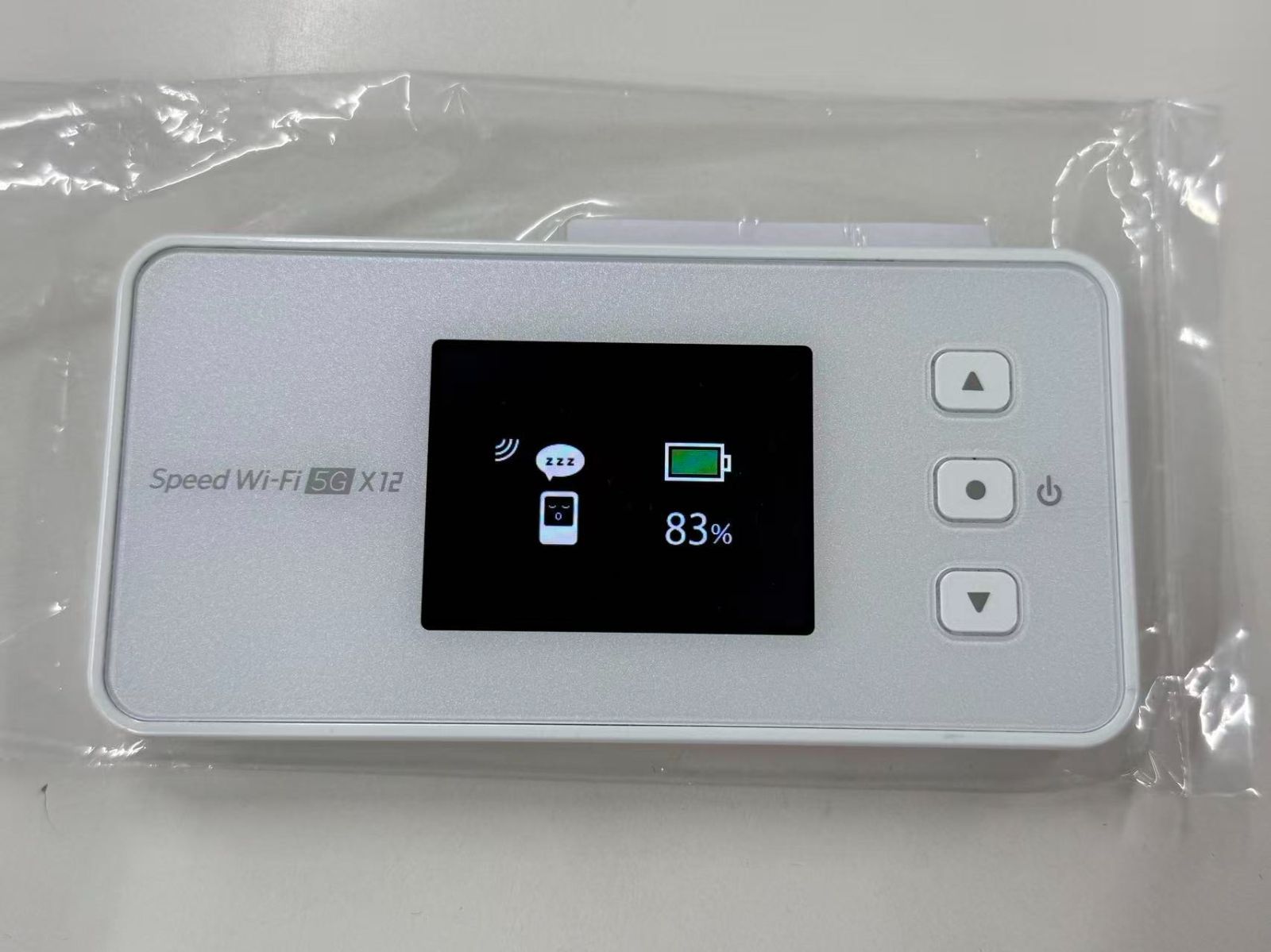 中古品] Speed Wi-Fi 5G X12 [アイスホワイト] NAR03 NEC モバイル