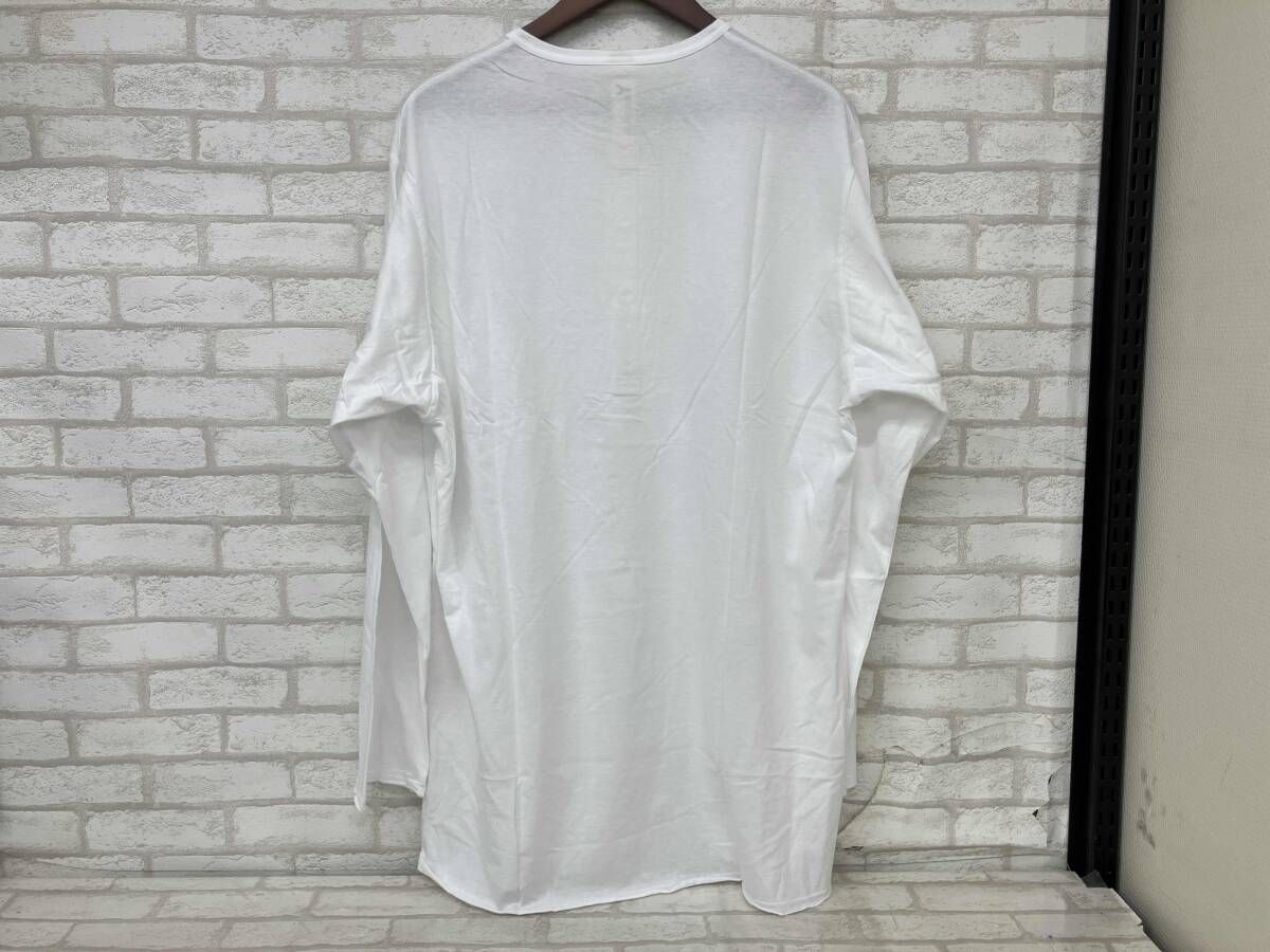 Ground Y 15AW GY-T04-003 グラウンドワイ 切込ヘンリーネック