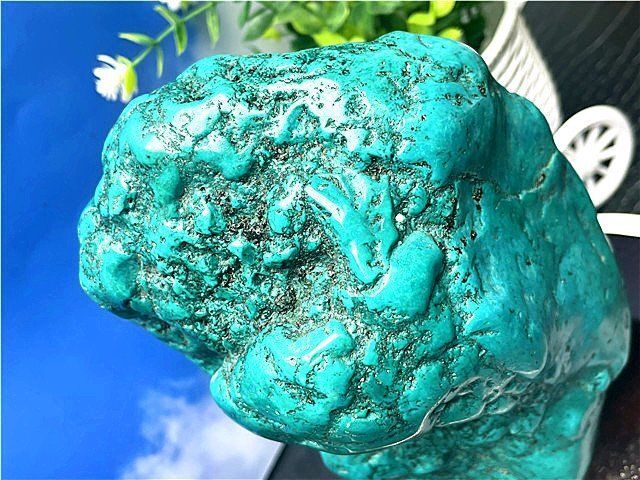 約：2785g超綺麗ターコイズ（トルコ石）原石B88J3/254J02C - メルカリ