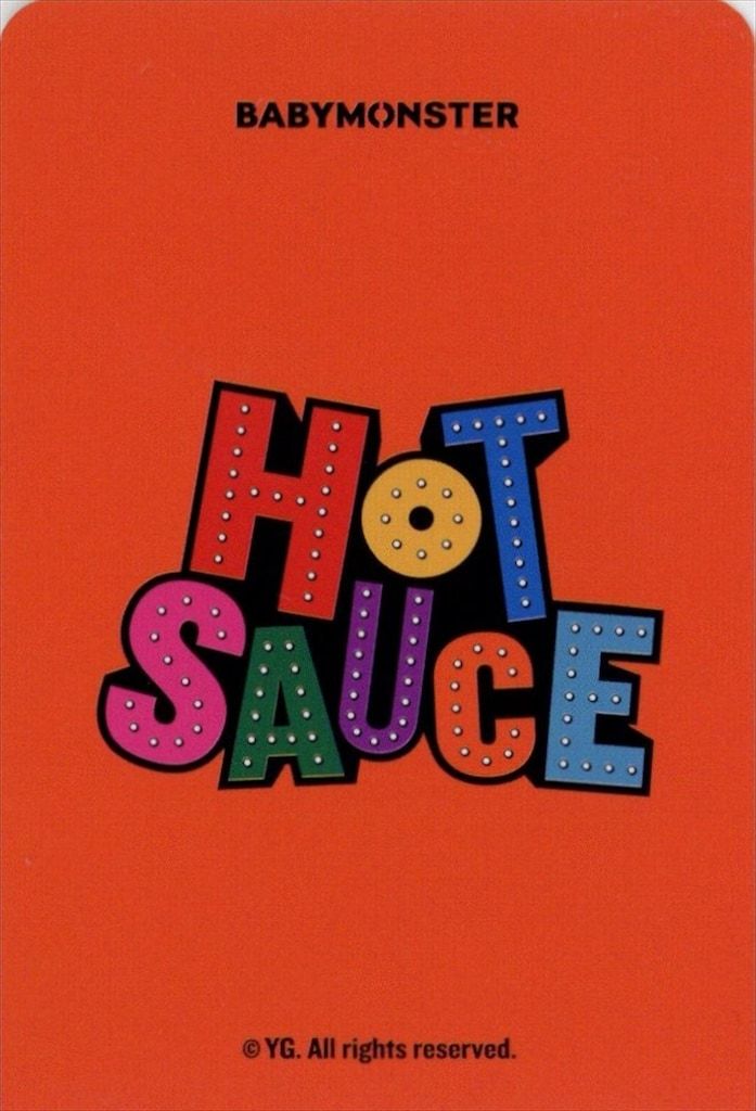 BABYMONSTER BULK PACK PHARITA HOT SAUCE トレカ E VER. - メルカリ