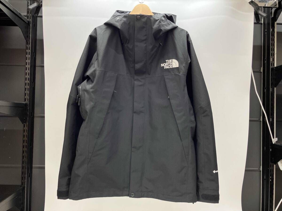 通年 THE NORTH FACE ザ ノ-スフェイス マウンテンジャケット NP 61800 GORE-TEX ジップインジップ ブラック XL ナイロン