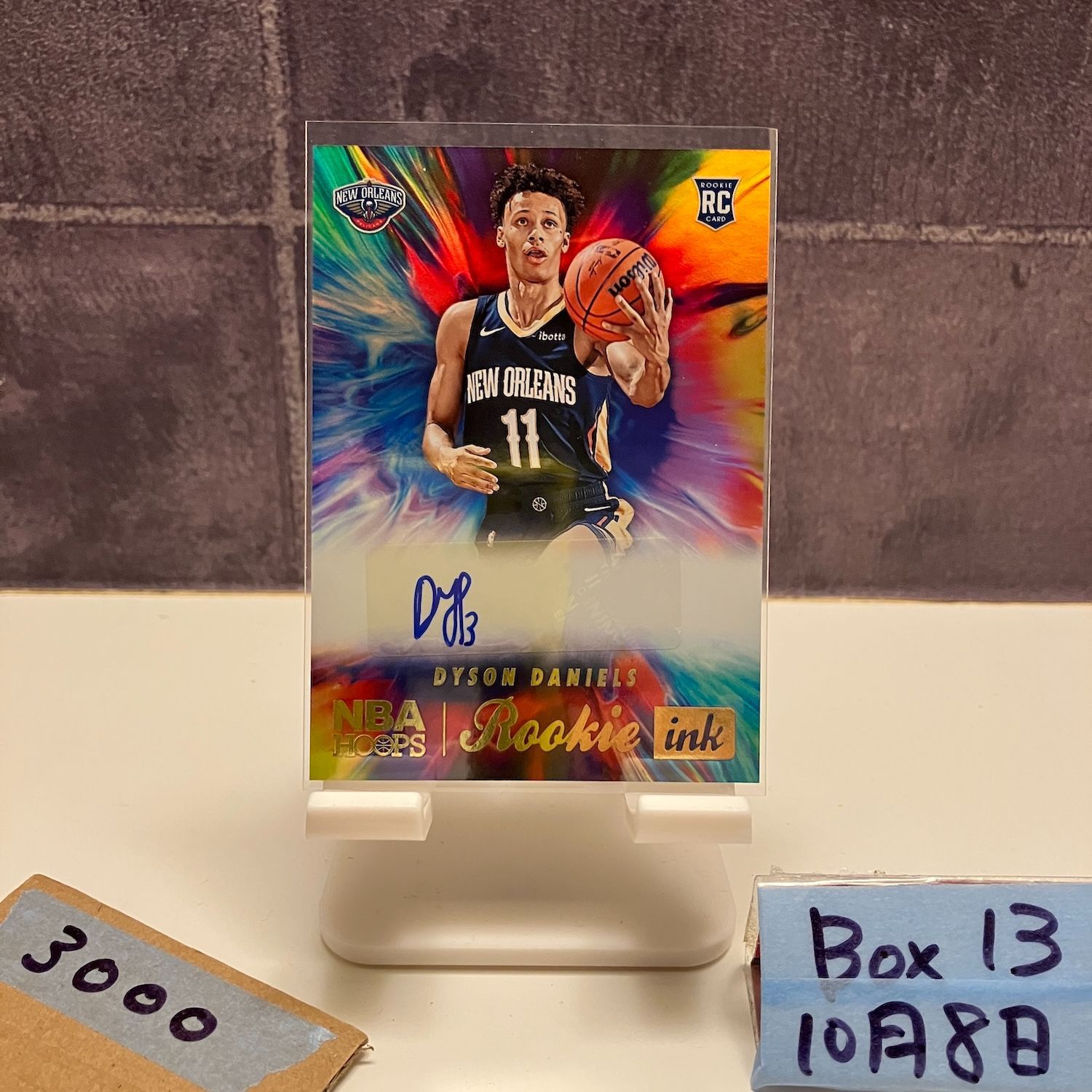 2022-23 Panini Dyson Daniels 直筆サインカード New Orleans Pelicans