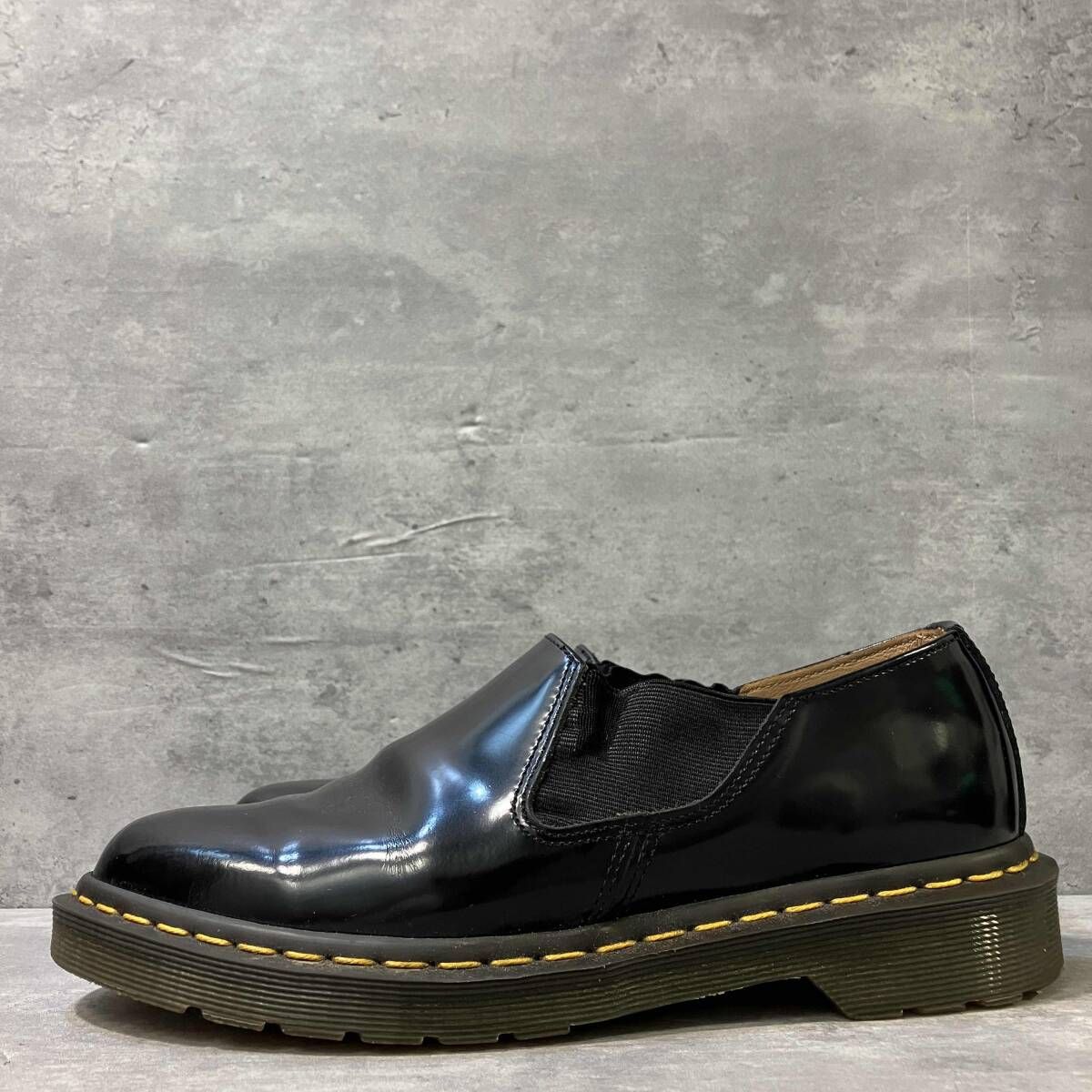 新品　コムデギャルソン　ドクターマーチン　EMILS COMME des GARCONS × Dr. Martens EMILS イエロー ブラック サイズ39