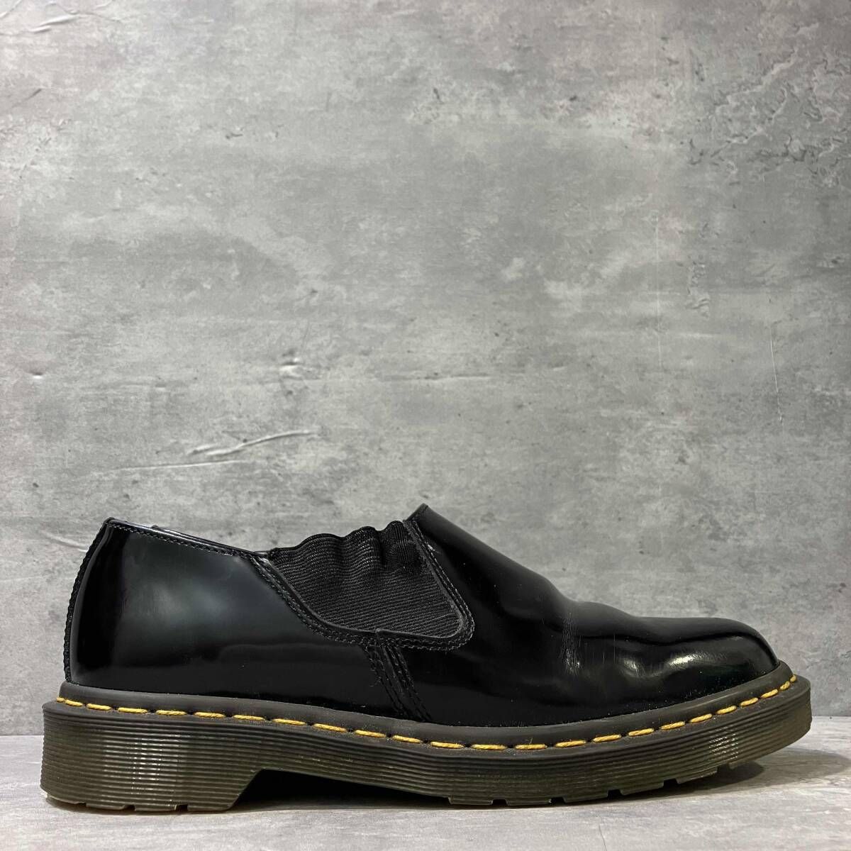 COMME des GARCONS × Dr. Martens EMILS イエロー ブラック サイズ39