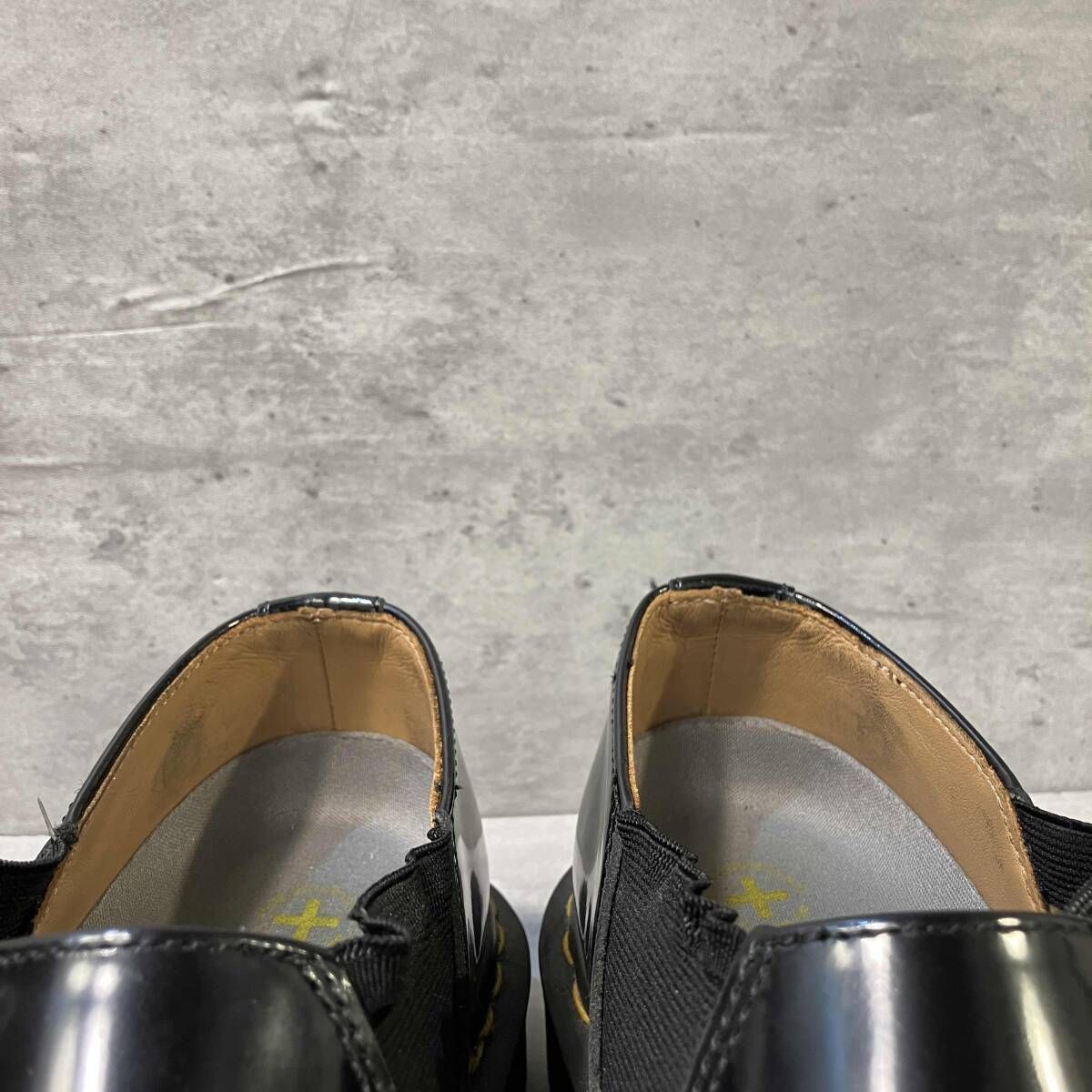 COMME des GARCONS × Dr. Martens EMILS イエロー ブラック サイズ39