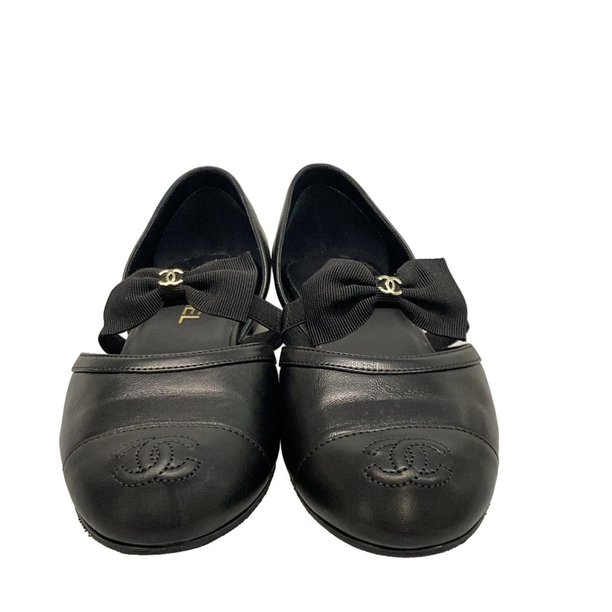 CHANEL(シャネル) シューズ 37 C レディース メリージェーン G46753 黒