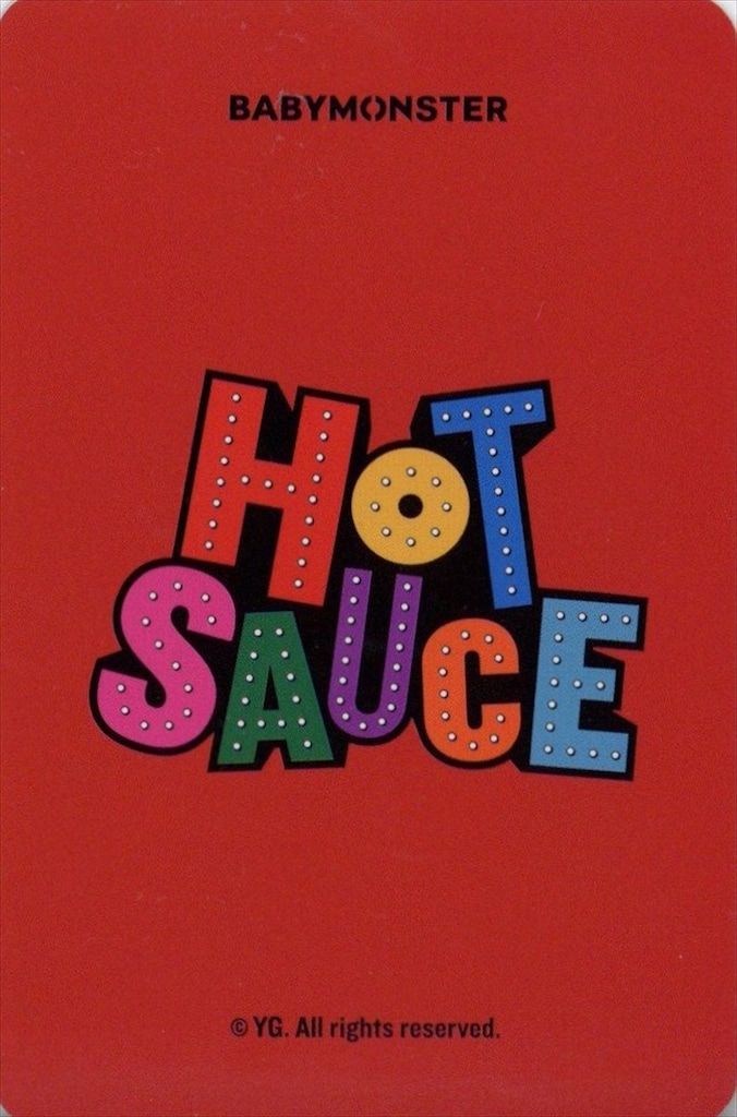 BABYMONSTER BULK PACK PHARITA HOT SAUCE トレカ A VER. - メルカリ