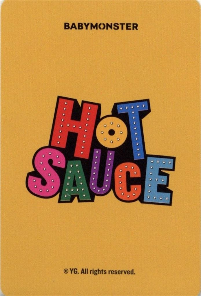 BABYMONSTER BULK PACK RUKA HOT SAUCE トレカ C VER. - メルカリ