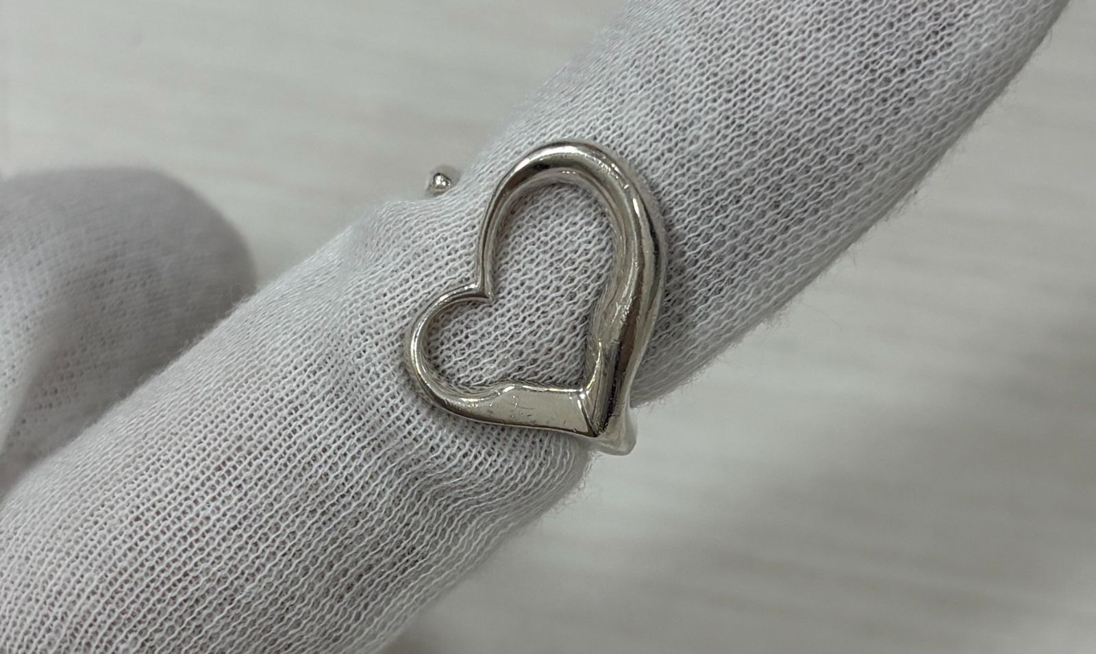 お買得⭐️ティファニー カーブドリング エレサペレッティ シルバー925 #11 TIFFANY&Co.（ティファニー） TIFFANY ＆ Co. エルサペレッティ