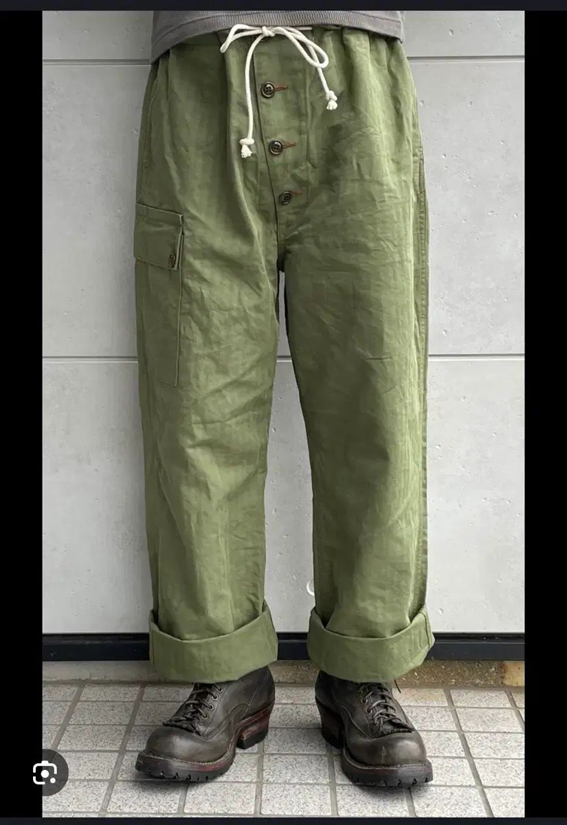 cushman クーシュマン lot 22250 ヘリンボーン パンツ